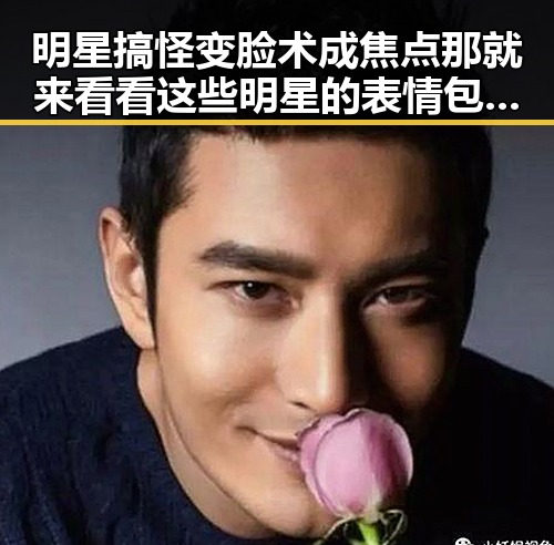 明星搞怪变脸术成焦点那就来看看这些明星的表情包变奏曲